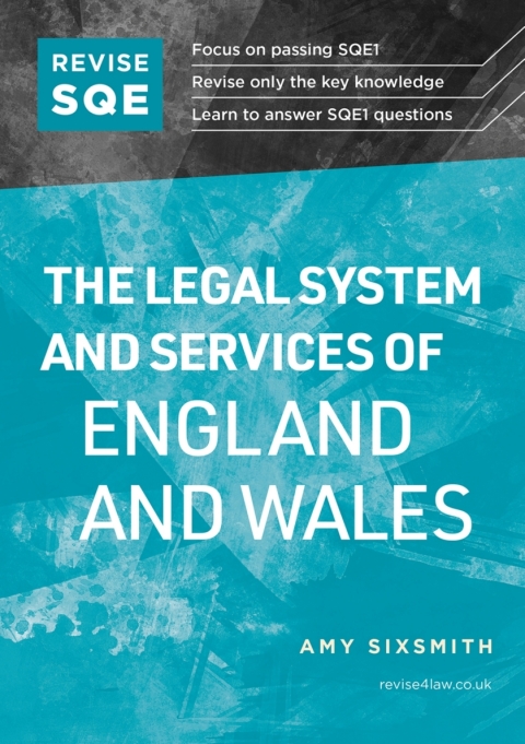 Cover image for book Revise SQE The Legal System and Services of England and Wales