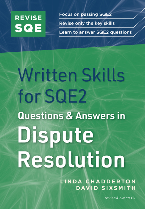 Revise SQE Written Skills for SQE2: Questions \u0026 Answers in Dispute Resolution 