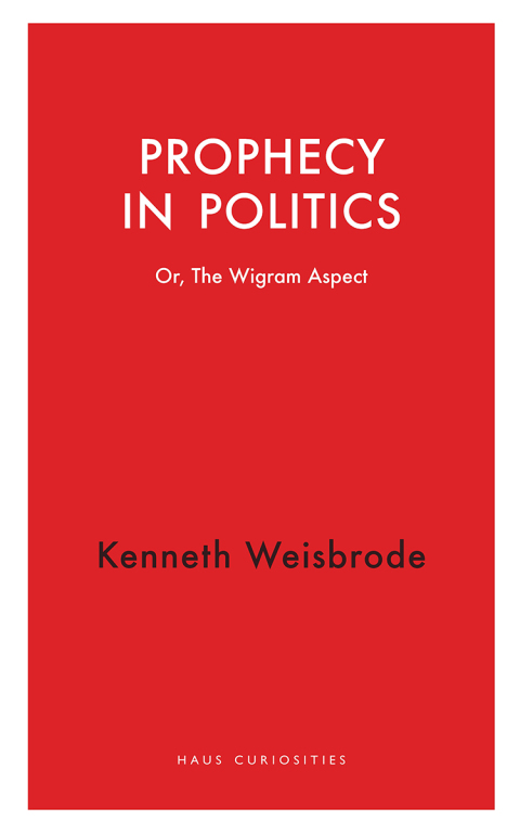 Cover image for book Prophecy in Politics