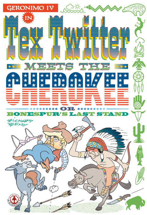 Cover image for book Tex Twitter meets the Cherokee