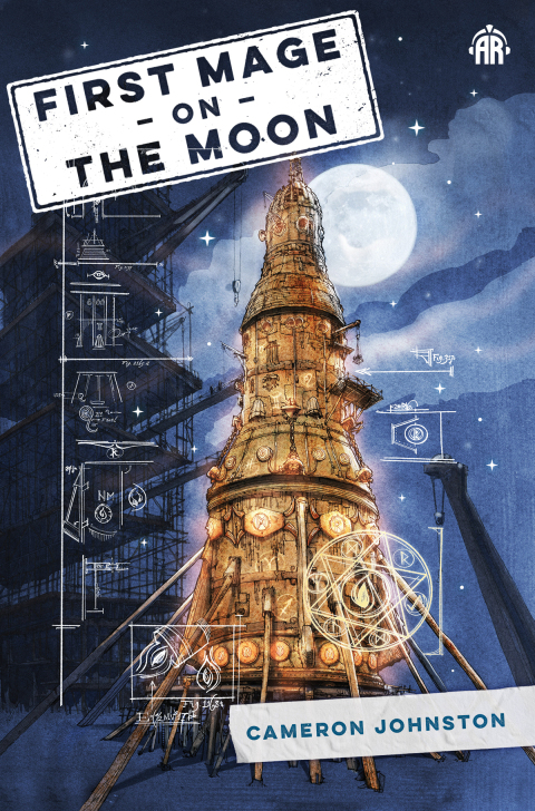 Cover image for book First Mage on the Moon