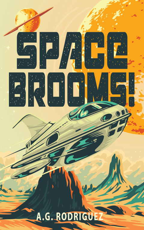 Cover image for book Space Brooms!