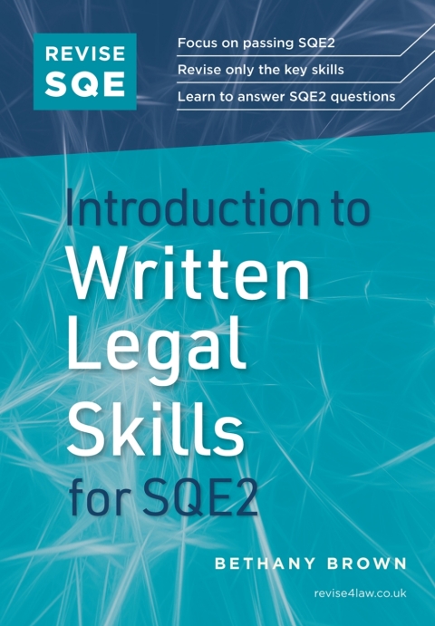 Revise SQE Introduction to Written Legal Skills for SQE2 