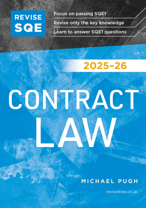 Cover image for book Revise SQE Contract Law 2025/26