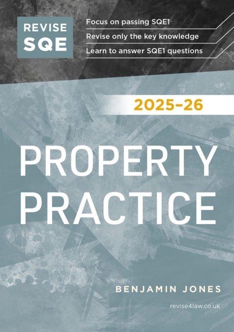 Cover image for book Revise SQE Property Practice 2025/26