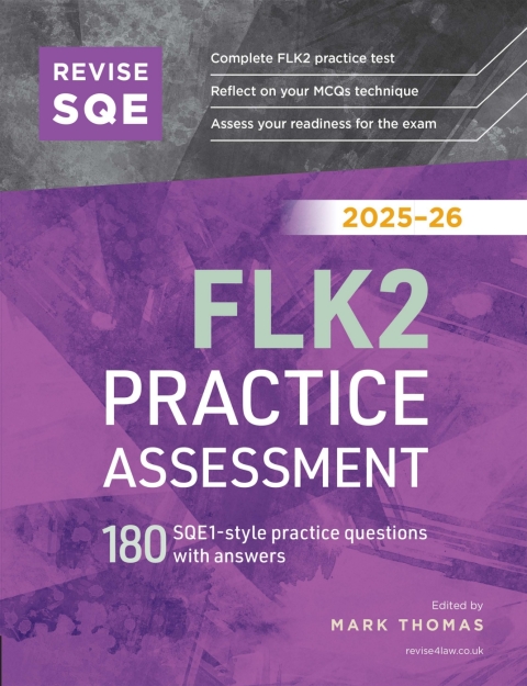 Cover image for book Revise SQE FLK2 Practice Assessment 2025/26