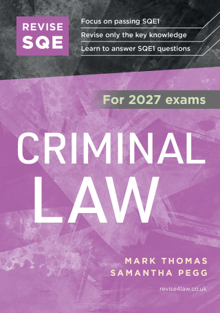 Revise SQE Criminal Law 2027