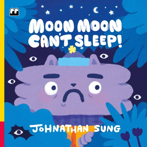 Cover image for book Moon Moon Can't Sleep!