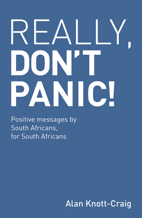 Cover image for book Really, Don't Panic!