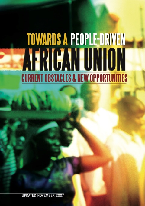 Cover image for book AfriMAP: Towards a People-Driven African Union