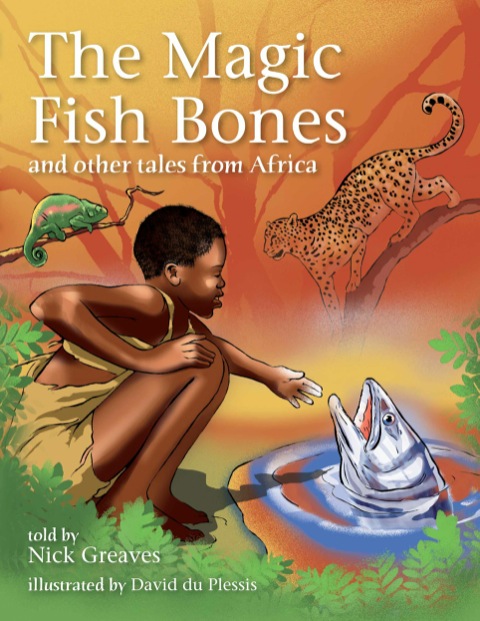 Cover image for book The Magic Fish Bones and other tales from Africa
