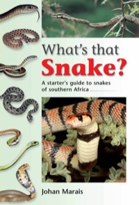 Imagen de portada: What's that Snake? 1st edition 9781770073739