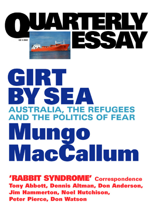 Cover image for book Girt By Sea