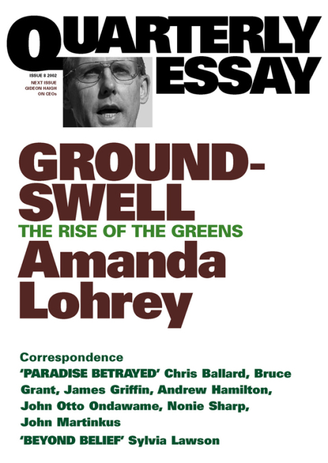 Quarterly Essay 8 Groundswell 