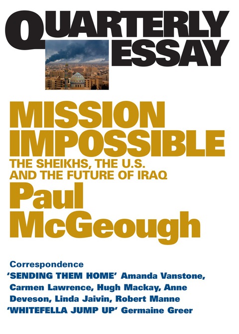 Cover image for book Quarterly Essay 14 Mission Impossible