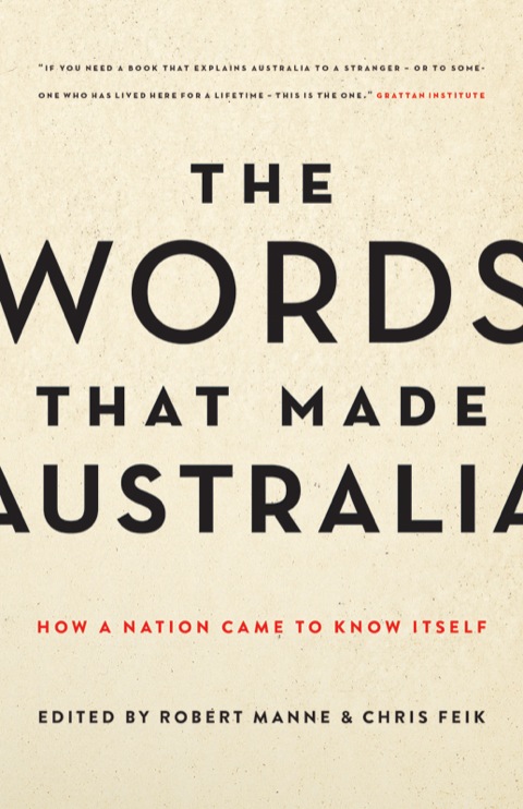 Cover image for book The Words That Made Australia