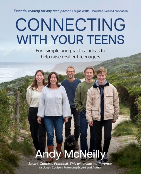 Cover image for book Connecting with Your Teens: Fun, simple and practical ideas to help raise resilient teenagers