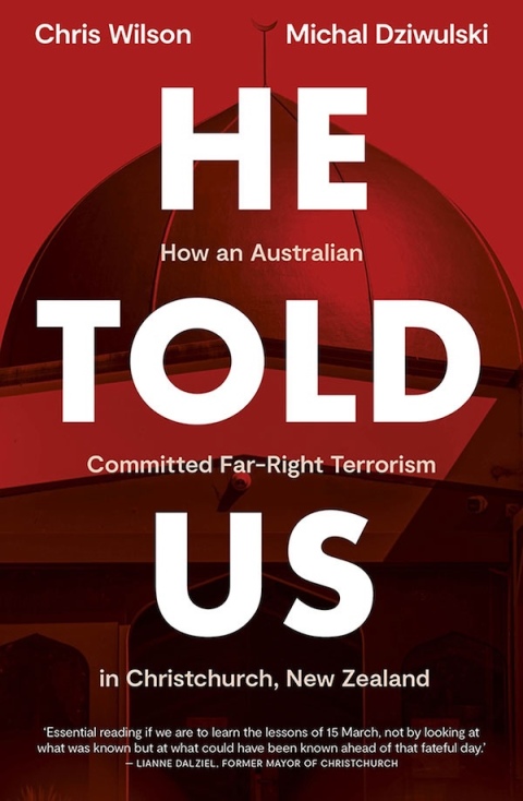 Cover image for book He Told Us