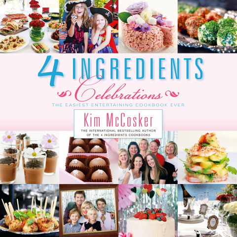 Cover image for book 4 Ingredients Celebrations