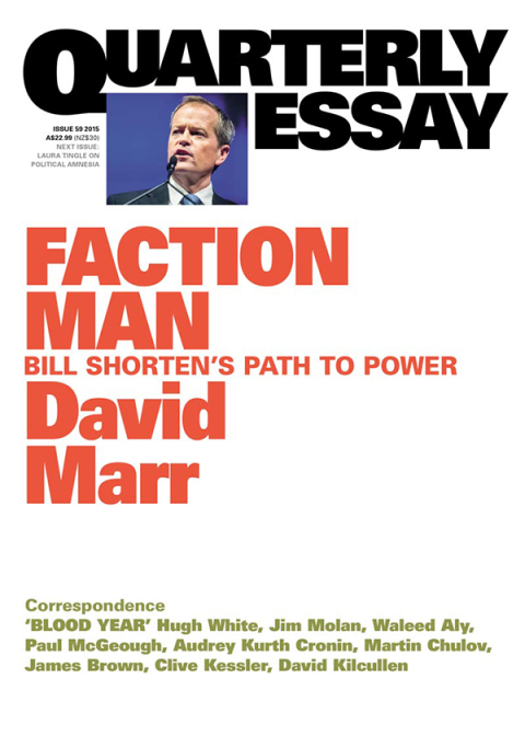 Cover image for book Faction Man