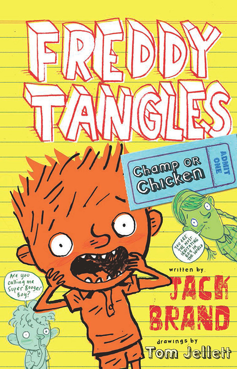 Cover image for book Freddy Tangles: Champ or Chicken