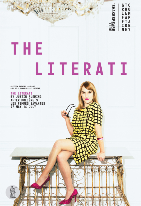 Cover image for book The Literati, after MoliÃ¨re's Les Femmes Savantes