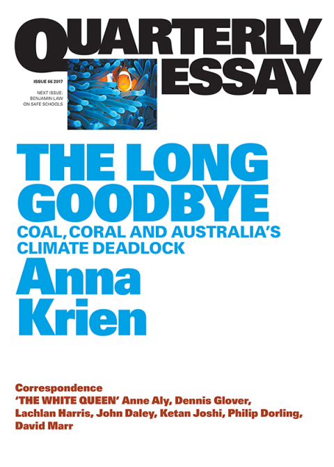 Cover image for book Quarterly Essay 66 The Long Goodbye