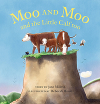 صورة الغلاف: Moo and Moo and the Little Calf too 9781877505928