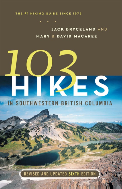 Cover image for book 103 Hikes in Southwestern British Columbia