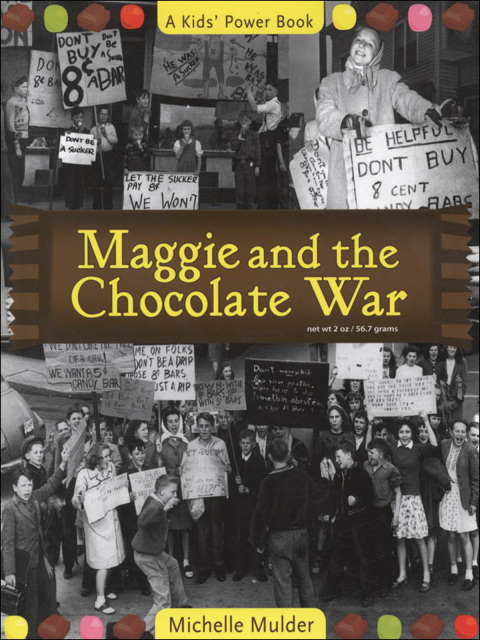 Cover image for book Maggie and the Chocolate War