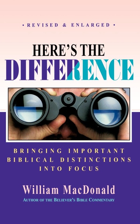 Cover image for book Heres the Difference