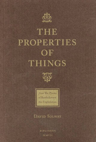 The Properties of Things