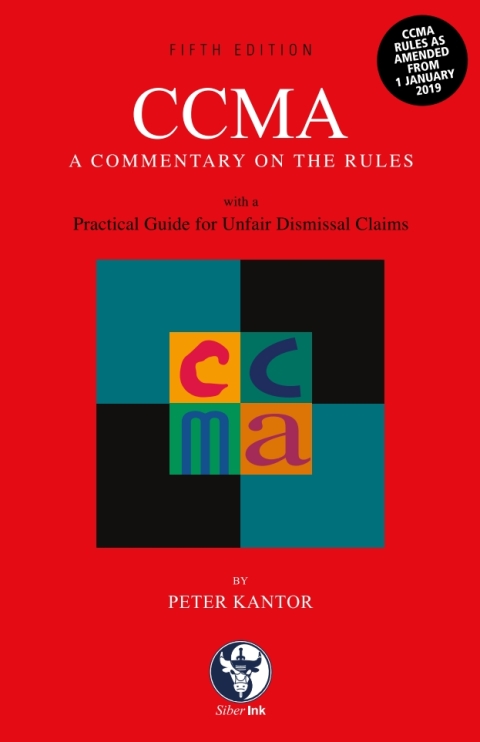 Cover image for book CCMA:&nbsp;A Commentary on the Rules
