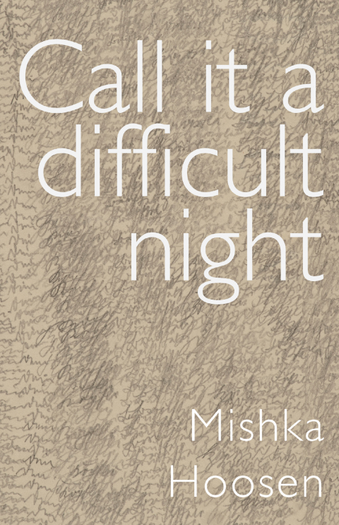 Cover image for book Call it a difficult night