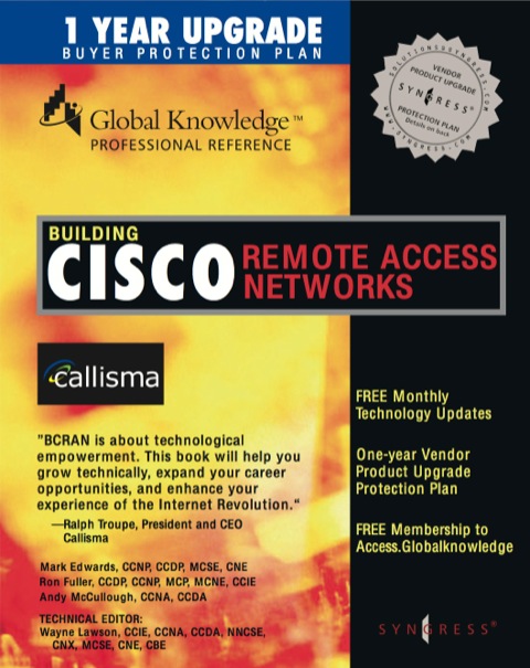 Cover image for book Building Cisco Remote Access Networks
