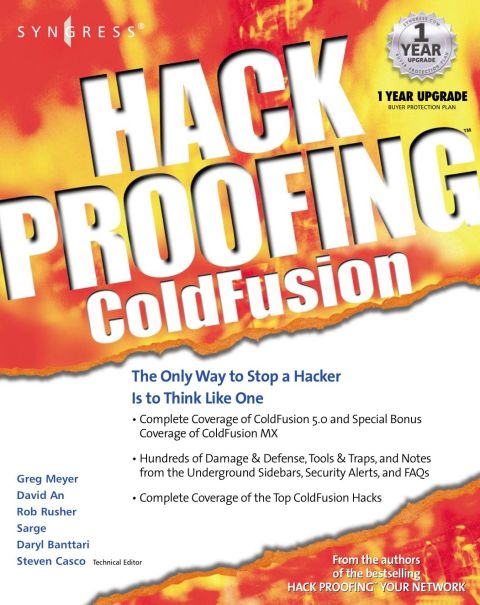 [1825 days] Hack Proofing ColdFusion