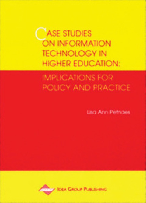 Cover image for book Case Studies on Information Technology in Higher Education
