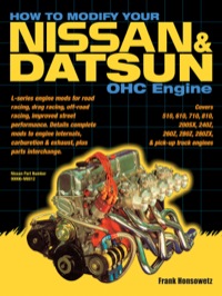 Titelbild: How to Modify Your Nissan & Datsun OHC Engine 9781931128049