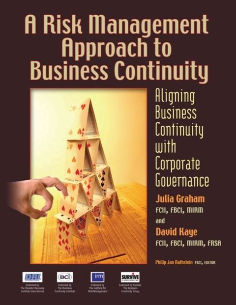 A Risk Management Approach to Business Continuity 