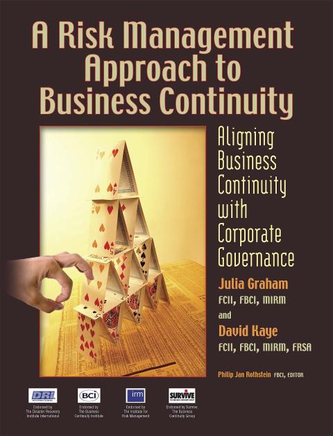 A Risk Management Approach to Business Continuity 