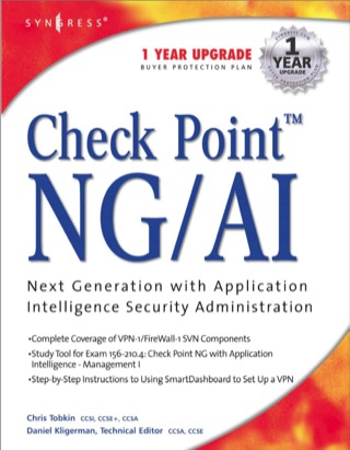 Check Point Next Generation with Application Intelligence Security Administration