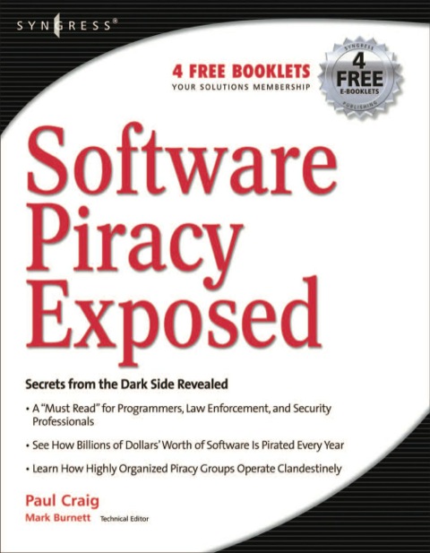 Cover image for book Software Piracy Exposed