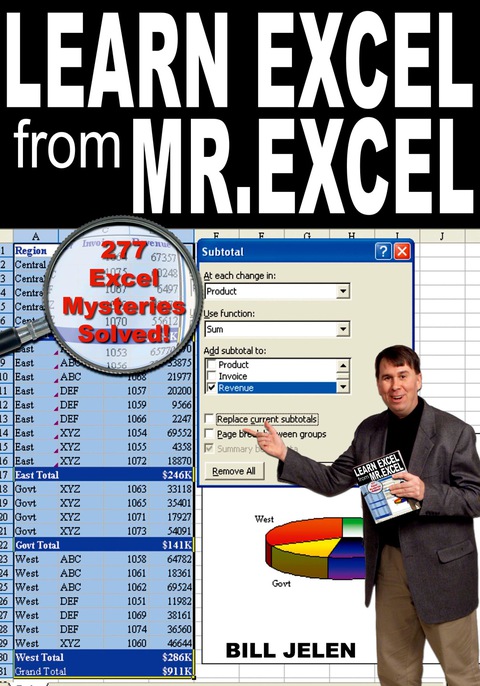 Cover image for book Learn Excel from Mr. Excel
