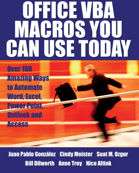 Cover image for book Office VBA Macros You Can Use Today