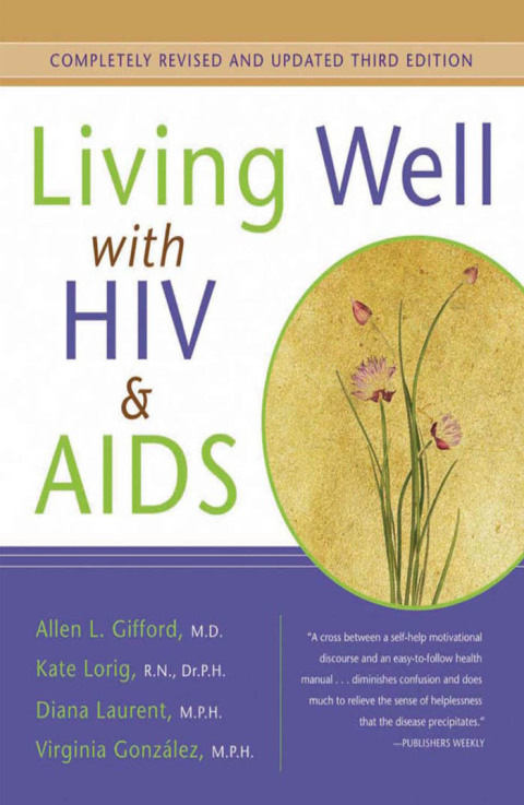 Cover image for book Living Well with HIV &amp; AIDS
