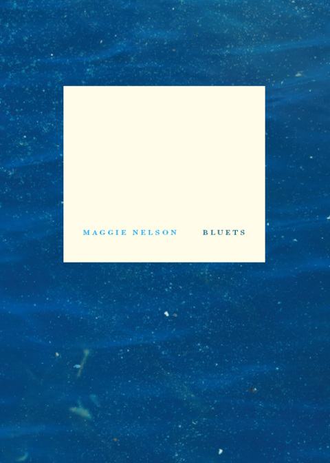 Cover image for book Bluets