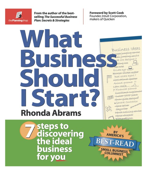 Cover image for book What Business Should I Start?