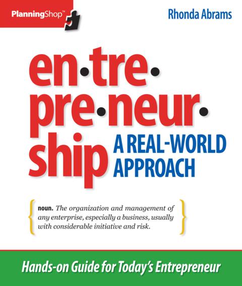 Cover image for book Entrepreneurship: A Real-World Approach