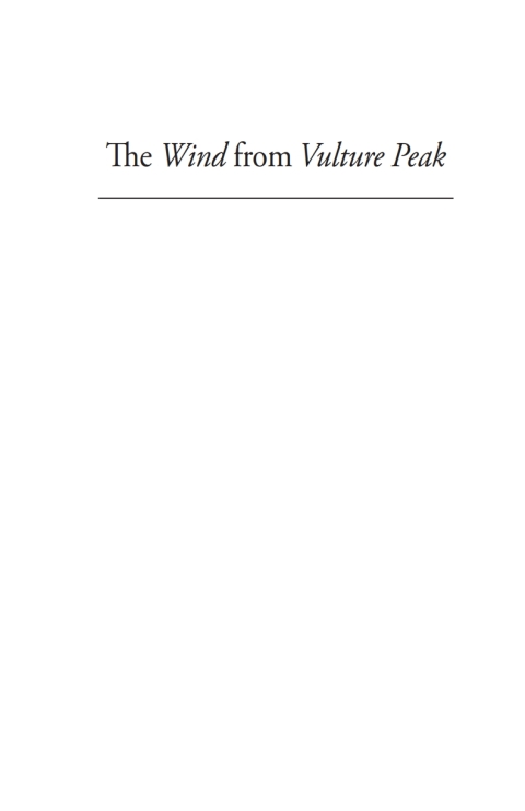 Cover image for book The Wind from Vulture Peak