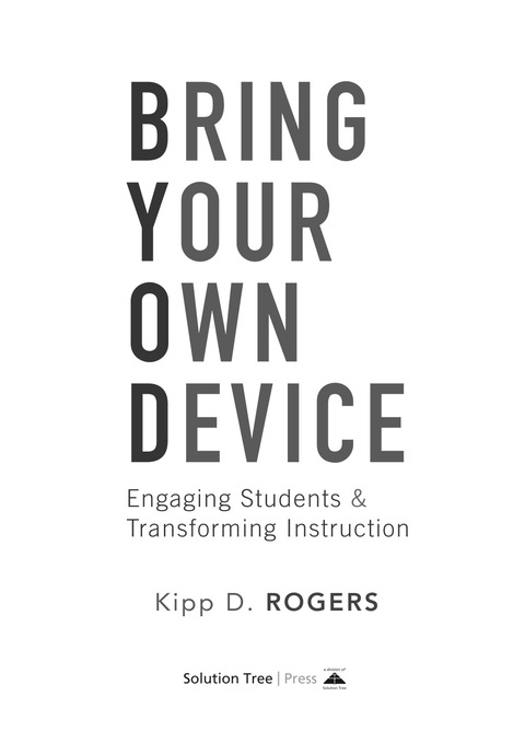Cover image for book Bring Your Own Device